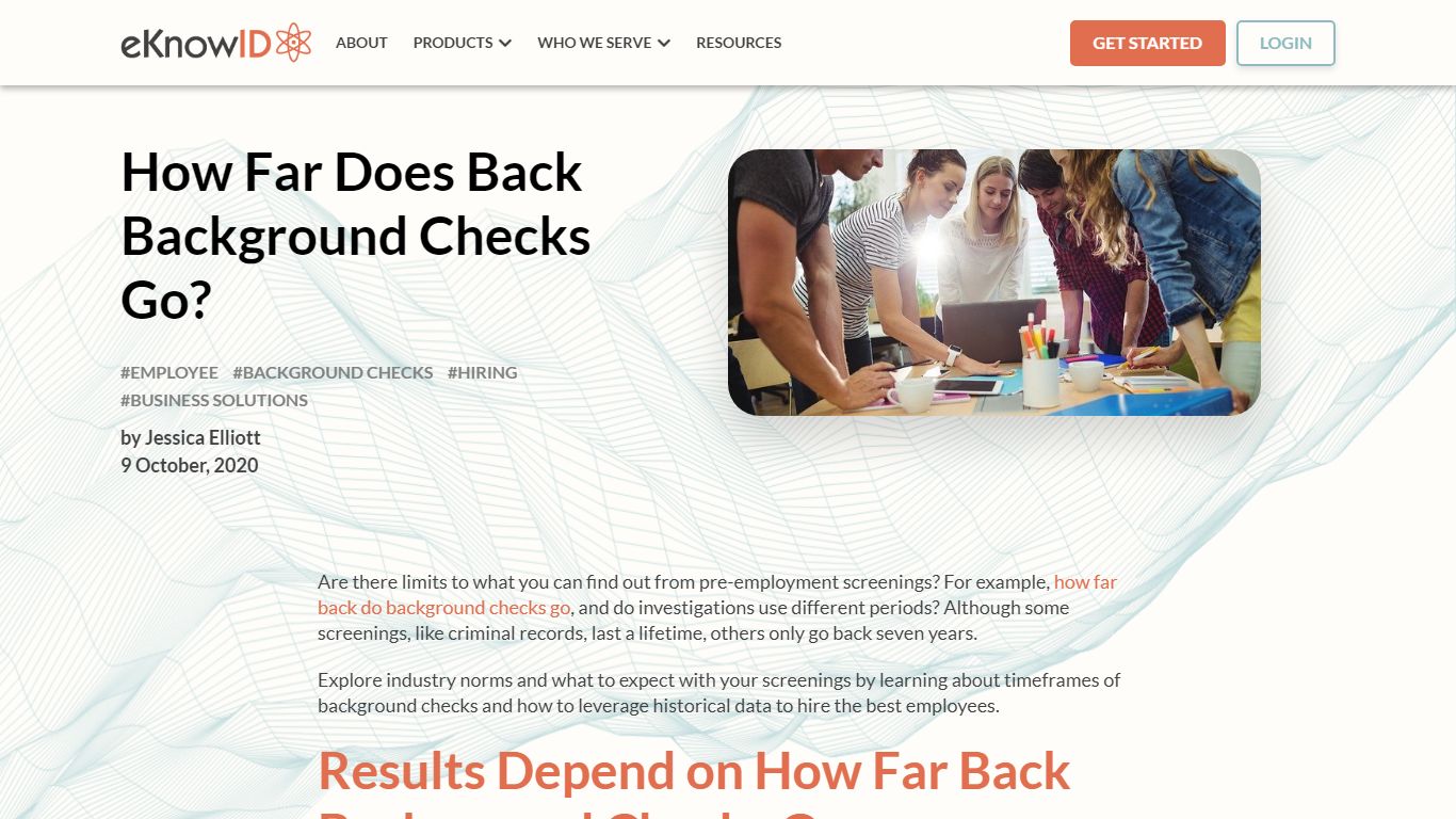 How Far Back Background Checks Go | Hire Right With eKnowID